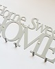 wieszaki Wieszak na ubrania Home Sweet Home Szary 1