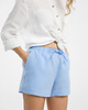szorty damskie Lniane spodenki BLOOM blue sky 4