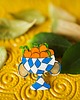 broszki Przypinka  z paterą pomarańczy 3