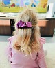 spinki i klamry do włosów Scrunchie spinka klamra jedwabna wrzosowy czar 1
