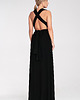 sukienki maxi damskie Elegancka sukienka wieczorowa maxi kopertowa rozkloszowana bez rękawów - M1105 4