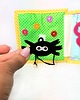 książeczki dla dzieci Quiet Book książeczka sensoryczna manipulacyjna Fafik Bejbik 7