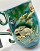 kubki Kubek ceramiczny z motywem zająca. 1