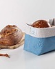 pojemniki kuchenne Lniany  koszyk  Denim +torebka  na chleb 3
