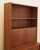 regały Biblioteczka z barkiem, fornir tekowy, Dammand & Rasmussen, lata 60. 3