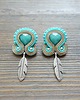 kolczyki soutache Małe etniczne kolczyki soutache 2