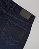 spodnie męskie Spodnie jeansowe paterno granatowy classic fit 2