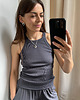 topy damskie Bokserka light antracite no bra 4