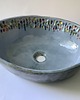 umywalki Ceramiczna błękitna umywalka Błękitna niebo 5