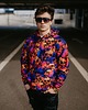 bluzy męskie Męska Bluza Expres Zamek DR.CROW Skulls 1