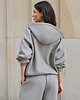 bluza z kapturem damska Bluza z kapturem PUFFA ZIP Shadow damska 3