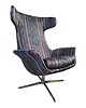 fotele Designerski, nowoczesny, unikatowy fotel do salonu Mirasol Moka II 5