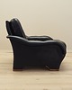 fotele Fotel czarny, włoski design, lata 80, produkcja: Włochy 3