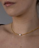 naszyjniki - inne Naszyjnik TENDER choker perła naturalna 3