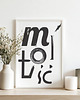 plakaty Miłość plakat typograficzny 50 cm x 70 cm czarny 1
