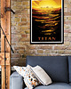 plakaty Tytan, księżyc Saturna - plakat 50x70 cm NASA 4