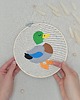 obrazy i plakaty do pokoju dziecięcego Obrazek Kaczuszka Handmade Dekoracja do Pokoju Dziecka 2