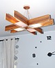 lampy wiszące Lampa fornirowana z naturalnym wyrazem drewna 3