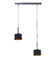 lampy wiszące Lampa wisząca na belce do salonu MONTANA VELUR 2