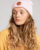 czapki damskie Czapka beanie z bawełny organicznej jasny róż 4