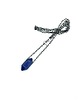 biżuteria męska Łańcuszek z grotem lapis lazuli 3