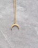 złote naszyjniki Moon Necklace no 1 2
