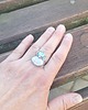 pierścionki - różne Larimar - pierścionek regulowany 4