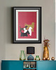 plakaty Psy na spacerze - plakat fine art 1