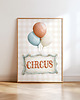 obrazy i plakaty do pokoju dziecięcego Plakat Na Ścianę Dla Dzieci Bajkowy Cyrk nr. 20 1