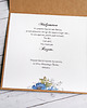 zaproszenia i kartki na ślub Kartka w pudełku : personalizacja : niebieska 4