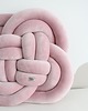 poduszki supły FLOWER KNOT PILLOW=rozeta=BRUDNY RÓŻ 1