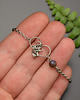 bransoletki wire wrapping Bransoletka serce labradoryt wire wrapping 2