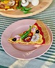 zabawki - inne Szydełkowy kawałek pizzy z szynką i dodatkami 1