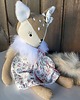 misie i maskotki Sarenka 46cm  lalka kolekcjonerska z personalizacją haft 1