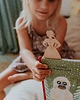 zakładki do książek Tancerka - drewniana zakładka do książki 2