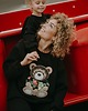 bluza z kapturem damska Bluza oversize Bloom Teddy dla mamy i taty 5