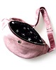 saszetka nerka Nerka welurowa Baby Pink 3