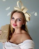fascynatory Fascynator LA VIE naturalny- słomkowy /oraz inne kolory 1