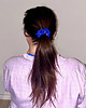 gumki do włosów Jedwabna scrunchie z upcyklingu 7