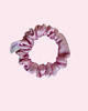 gumki do włosów Gumka jedwabna, scrunchie, frotka powder pink MINI 3
