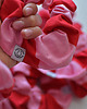 gumki do włosów Gumka  Scrunchie w Paski 1