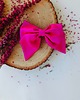 spinki i klamry do włosów Kokarda spinka klamra jedwabna neon fuchsia 100% jedwabna 22 momme 1