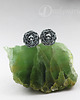 kolczyki wire wrapping Fleur de mort 8