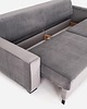 sofy i szezlongi Sofa REJKIAVIK srebrny welur, skandynawski design 6