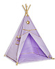 namioty i tipi dla dzieci Zestaw Tipi z Matą - Gold Lilac 3