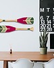 Ozdoby na ścianę Pagaj John Paddle Ozdoba Kolorowy Malowany 60 cm WZ4 2
