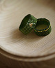 pierścionki - różne Pierścionek Beadingowy Green 1