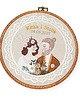 Ślub - inne Personalizowana pamiątka ślubna, haft w oprawie vintage 3