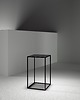 stoliki kawowe Stolik nocny SABLE - metalowy stolik pomocniczy, stolik nocny 7