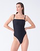 stroje kąpielowe i kostiumy kąpielowe damskie Kostium Jednoczesciowy Czarny 1